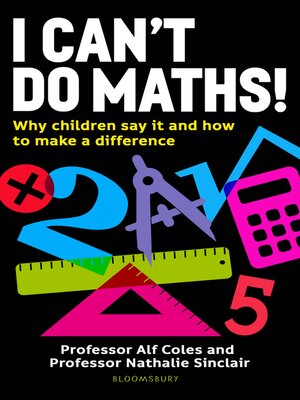 cover image of I Can't Do Maths!